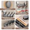 No Need To Drill Suction Cup Strong Rear Door Hook, Non-perforated Bathroom Storage Rack Hook, Entrance Door Hanger for Storage