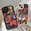 Anime Cowboy Bebop Phone Case Hard Leather For IPhone 16 15 14 13 12 Mini 11 14 Pro Max Xs X Xr 7 8 Plus Fundas