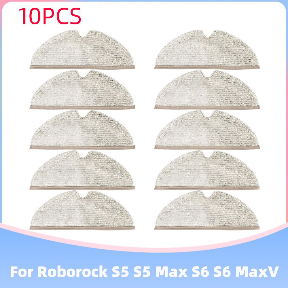 Passend für Roborock S5 Max / S50 / S51 / S55 / S6 MaxV Pure / Xiaomi 1S SDJQR03RR Haupt- Seitenbürste Hepa-Filter Mopptücher Ersatzteil