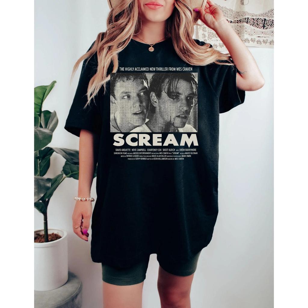 BeatStreet Scream Billy Shirt BillyLoomis Shirt Stu Macher Scream Shirt Scream T-shirt Scream 1996 Movie Shirt Halloween Spooky Shirt