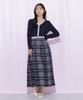 by Check Knit Dress [JILL JILLSTUART] [Navy/FR]