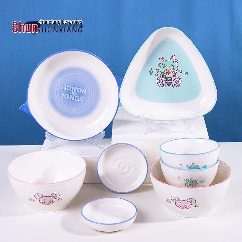 

Shunxiang Honor of Kings 12-Piece Dinnerware Set