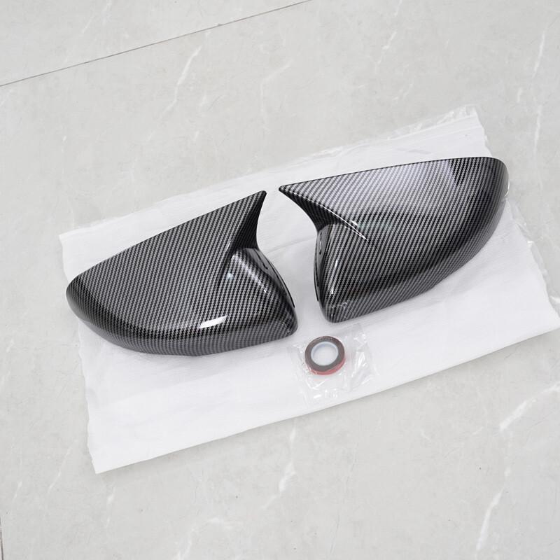 2PCS For KIA Sorento 2021-2024 Carbon Fiber Side Rearview Mirror Cap Cover Trim