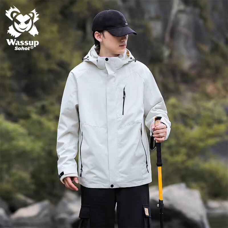 

Wassup Sohot Men s Autumn Winter Outdoor Jacket 2XL