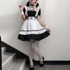 Night show lingerie Japanese cos cute student women's dress maid dress short skirt Lolita maid dress