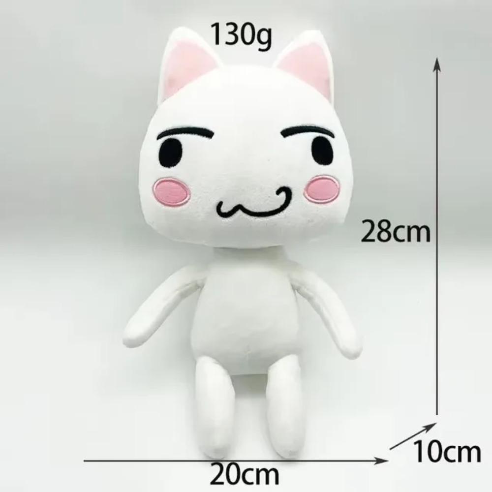 28cm Kawaii Toro Inoue The Cat Plush Toy Soft Anime Cartoon Animal Doll Room Decorations Birthday Gifts Christmas Gifts for Kids