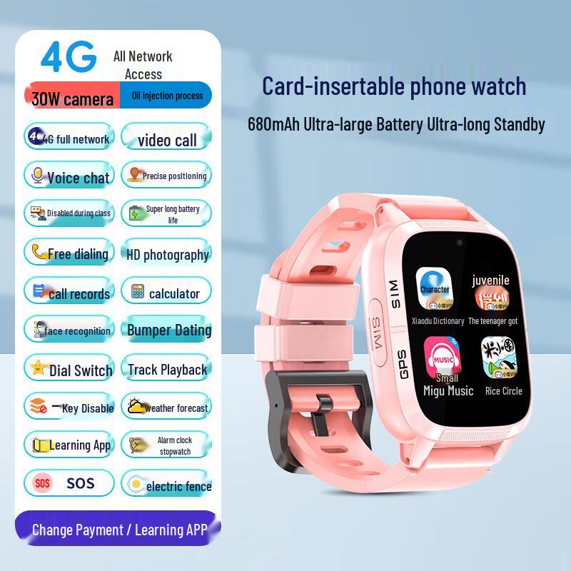 Xiaobawang Kids 4G GPS Smartwatch (CN version)