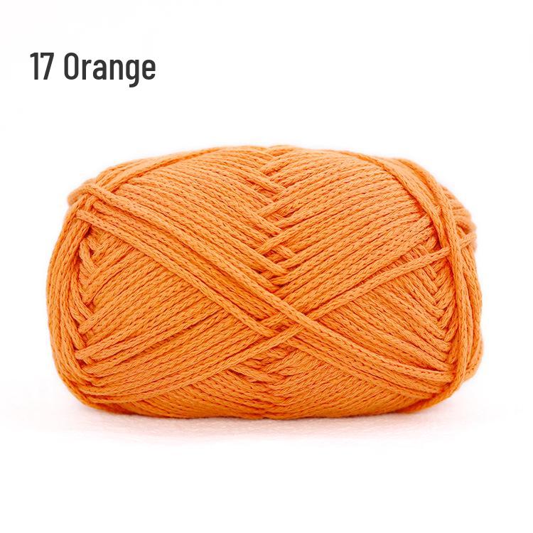 Xue Feier Suxin 2mm Round Hollow Pure Cotton Crochet Yarn for DIY Knitting