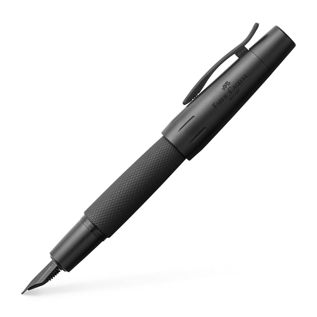 Fountain Pen M Medium Nib Emotion Pure Black 148620 Official Import Faber-Castell