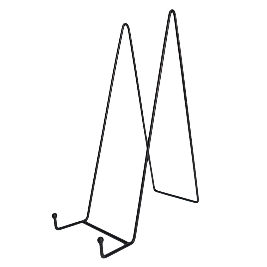 Metal Plate Holders Display Stand Elegant Iron Art Display Stands Holder For Plates Frames And Tabletop Decors