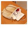Simple Casual Women's Dumpling Handbag: High-End, Large Capacity, Crossbody & Commute Bag
