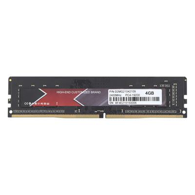 DDR4 RAM Slim Aluminum High Performance PCB DDR4‑2400MHz PC4‑19200 Desktop Memory4GB