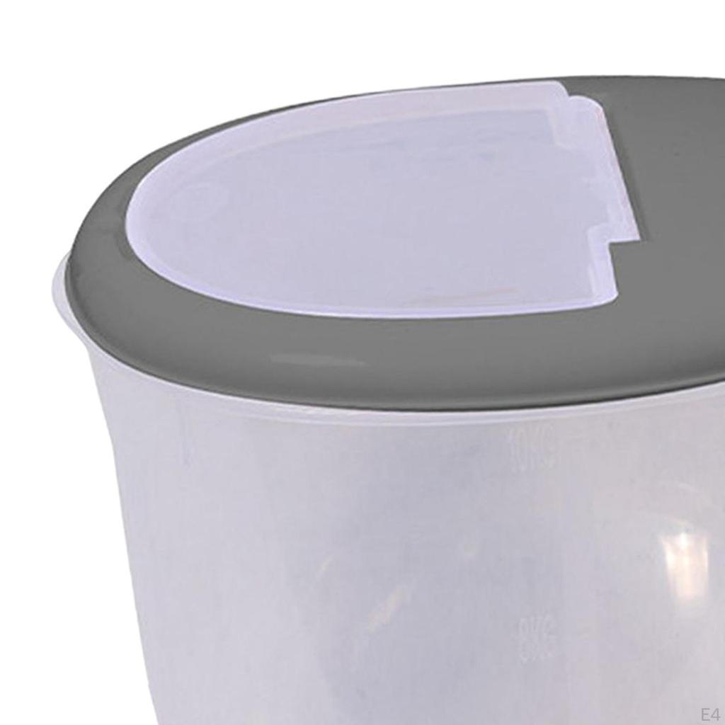 Dog Food Storage Container Large Capacity Animal Dry Dispenser for Pantry Cereal