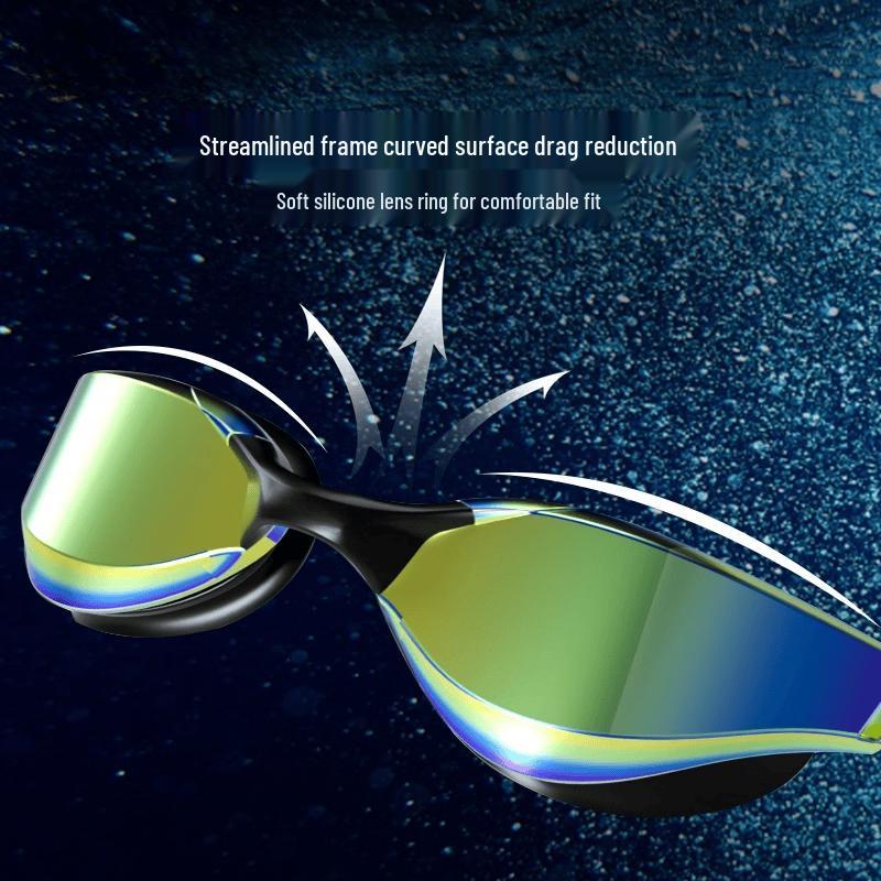 Yuzhan Waterproof Anti-fog Racing Swimming Goggles