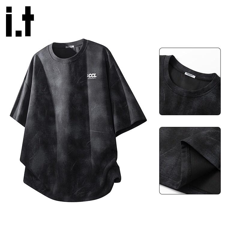 :CHOCOOLATE Tie-Dye Gradient Loose Fit T-Shirt 2XL