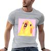 Oversized graphicswearcockatiel screaming T-Shirt aesthetic clothes T-shirt short anime designer t shirt