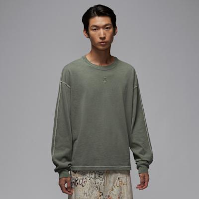 Jordan Flight Sweatshirt Men s Olive Green S