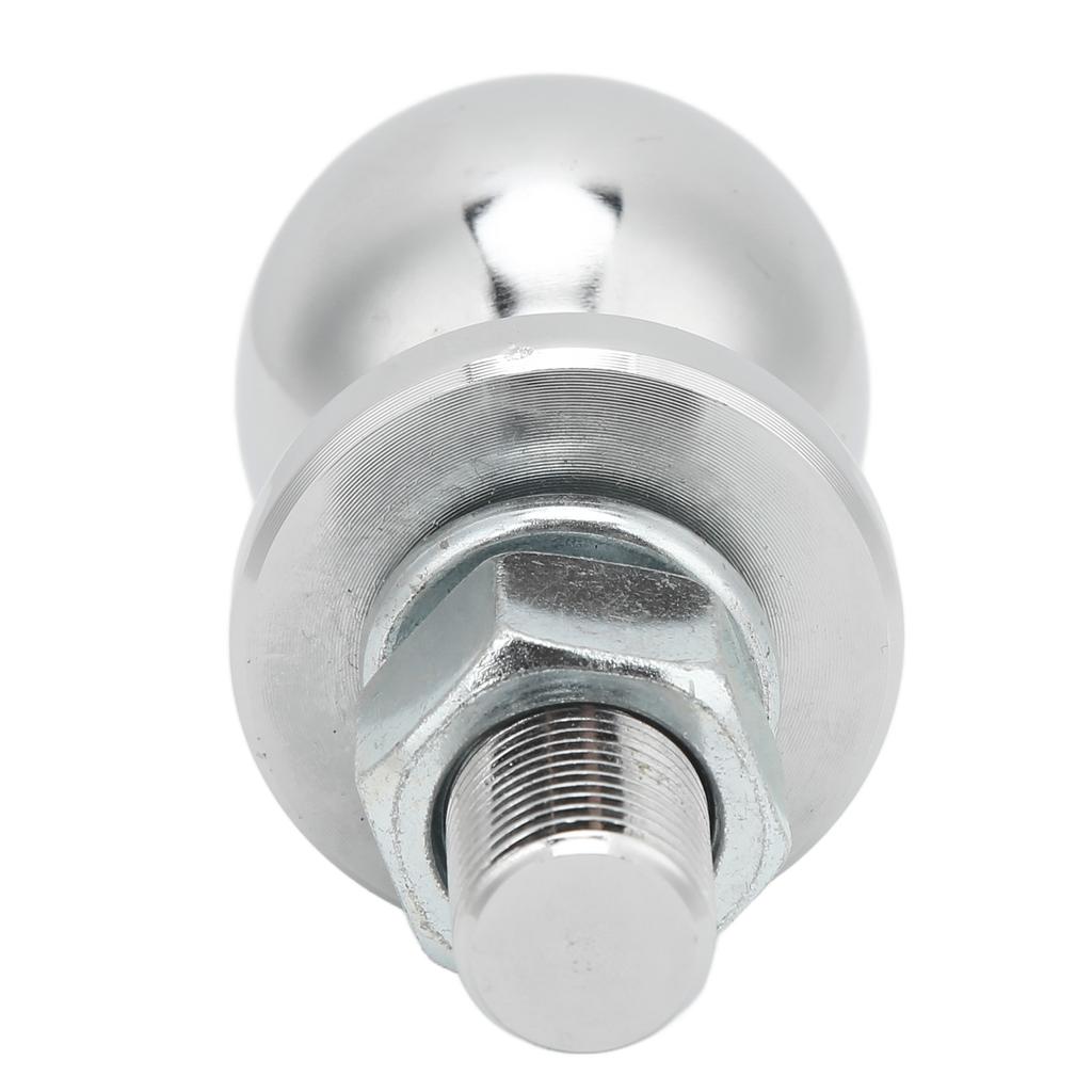 2-Zoll Anhängerkuppelkugel 3/4x1-3/4-Zoll Schaft Universal 3500LBS Langlebiger Stahl Verchromt Wohnwagen Abschleppkugel