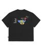 KODAK Semi-Overfit Slub Short Sleeve T-Shirt Black