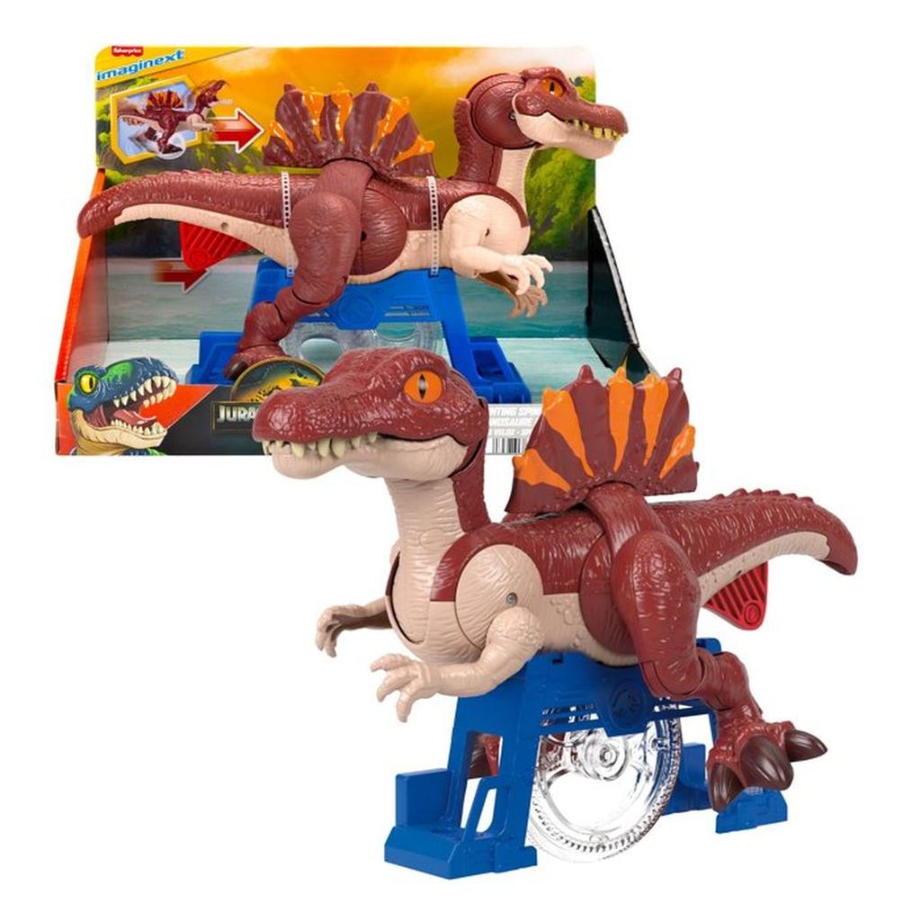 Imaginext Figurines Srint Spino - La Course Du Spinosaure - Fisher-Price Jurassic World : Renaissance - Des 3 ans - JFR24