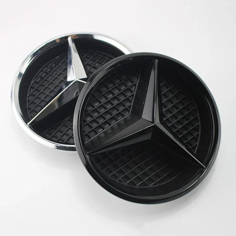 3D Auto Kühlergrill Emblem Stern Abzeichen Frontgrill Logo Für Mercedes Benz W204 W205 W213 X253 A B C E S CLA GLB GLC GLE GLS Zubehör