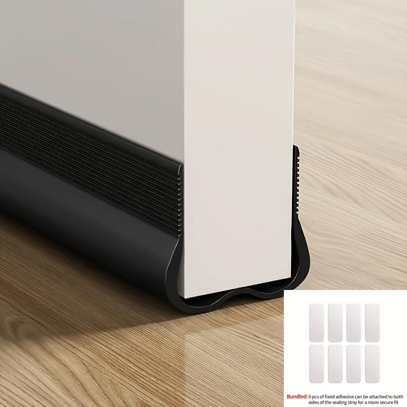 1/2PC Flexible Door Bottom Seal Strip Door  Gap Soundproofing Wind and Dust Proof Weather Strip Under Door Draft Stopper
