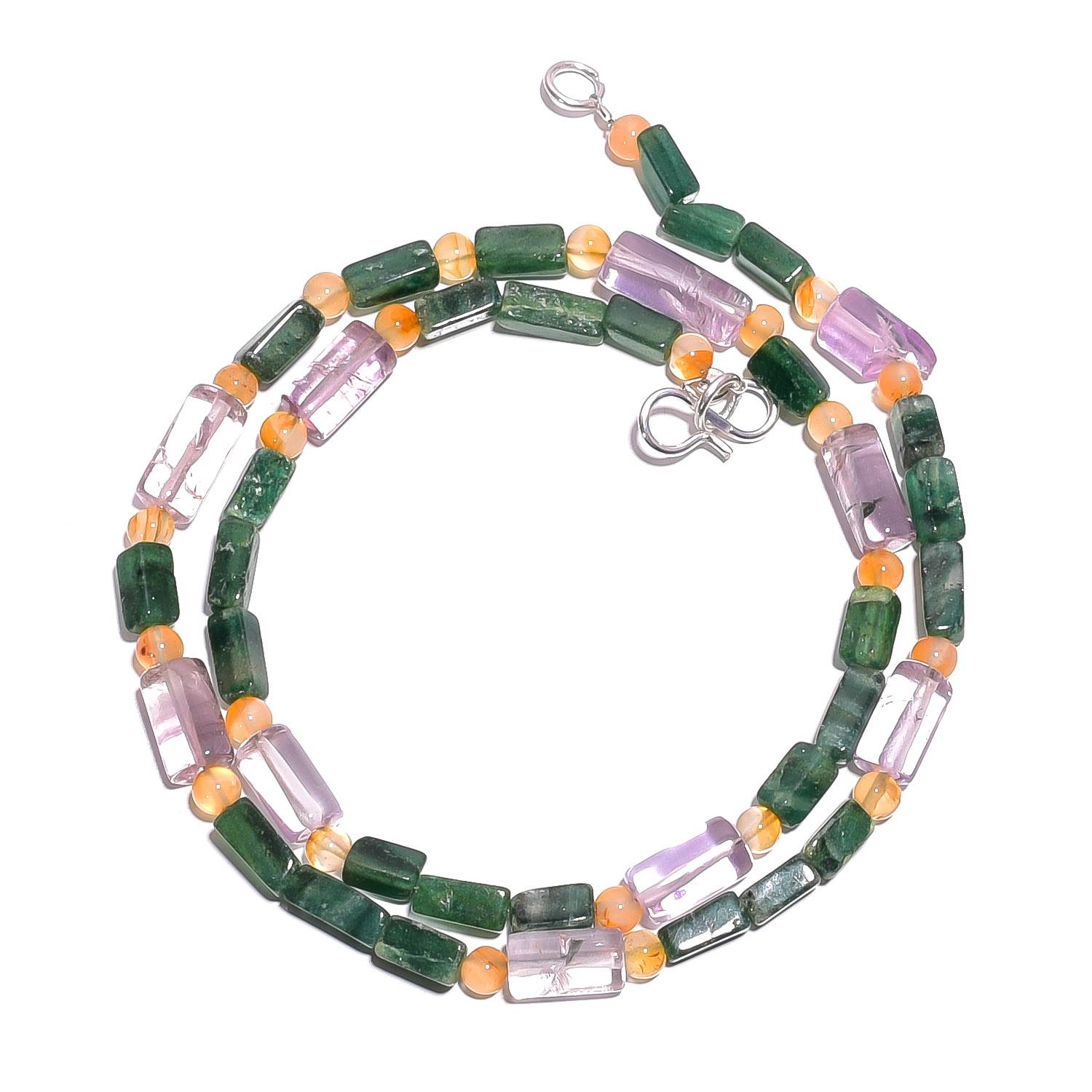 

Натуральный авантюрин аметист сердолик драгоценный камень гладкие бусины ожерелье 17 UB-4979 UB-4979