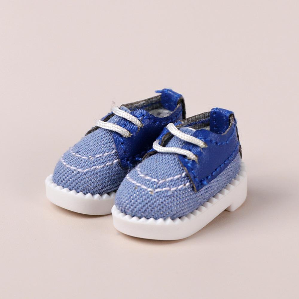 

1 Pair Canvas Obitsu 11 Doll Shoes High Street Fashion 1/12 Bjd Casual Shoes Middle Blyth Doll Style 1
