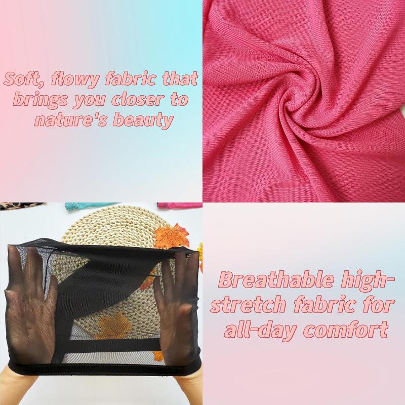 Hair Weave Sleeve For Locs Soft Strechy Hair Wraps Breathable Dreadlock Hair Cap Extra Long Tube For Haircare Top Sleep Wig Cap