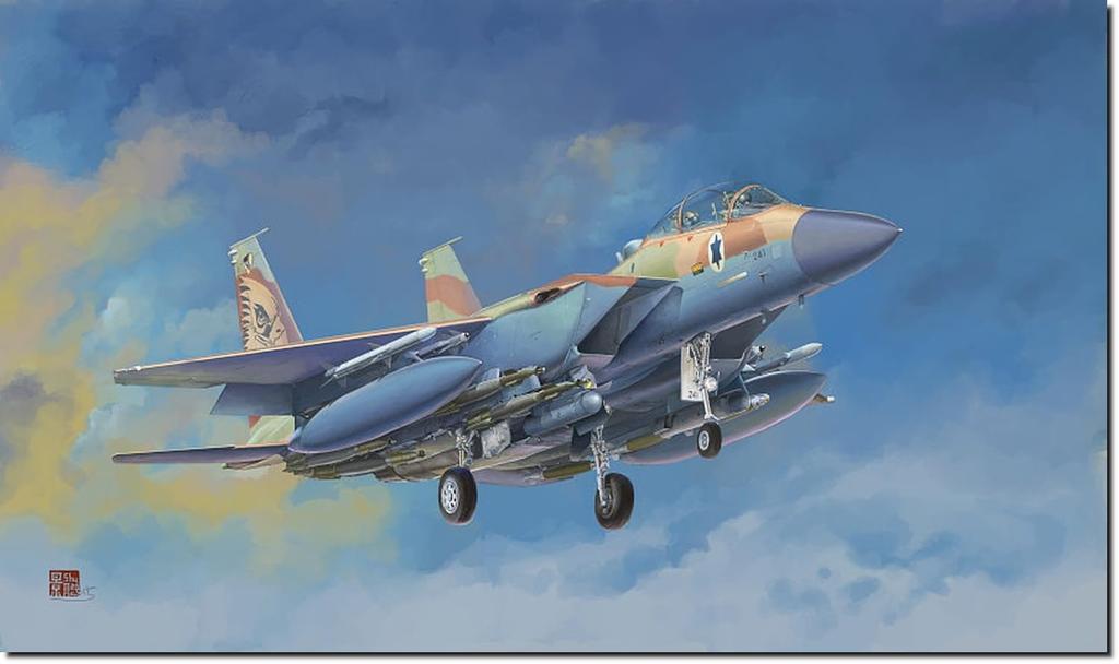 Great Wall Hobby Israeli Air Force Raam Plastic Model L4816 1/48 F-15I (Airplane)