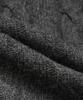 Brooks Brothers Windproof Wool Cable Zip-Up Sweater (Charcoal) (Bbwcmbf406)