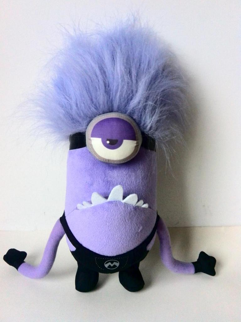 Cute Yellow Minion Plush Toy Doll Soft Stuffed Animal Fun Gift For Kids
