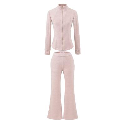 Women's High-End Sportswear Set: Tight-Fit Climbing & Run Suit - Spring/Autumn Casual Two-Piece