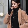 Sweater Chain Autumn And Winter Clothing Accessories Pendant Snowflake Crystal Fringed Pendant Women'S Long Necklace