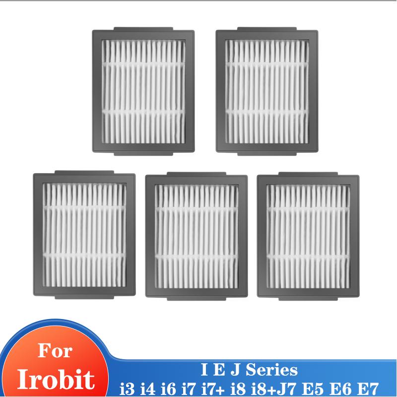 Hepa Replacement Filters for iRobot Roomba I3 I4 I6 I7 I7+ I8 i8+J7 E5 E6 E7 I & E & J Series Vacuum Cleaner Kit
