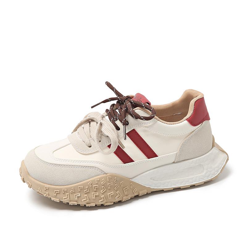 2025 Autumn New Korean Version Breathable Forrest Gump Shoes Female Ins Student Casual Shoes Female Platform Running Shoes JCF2608