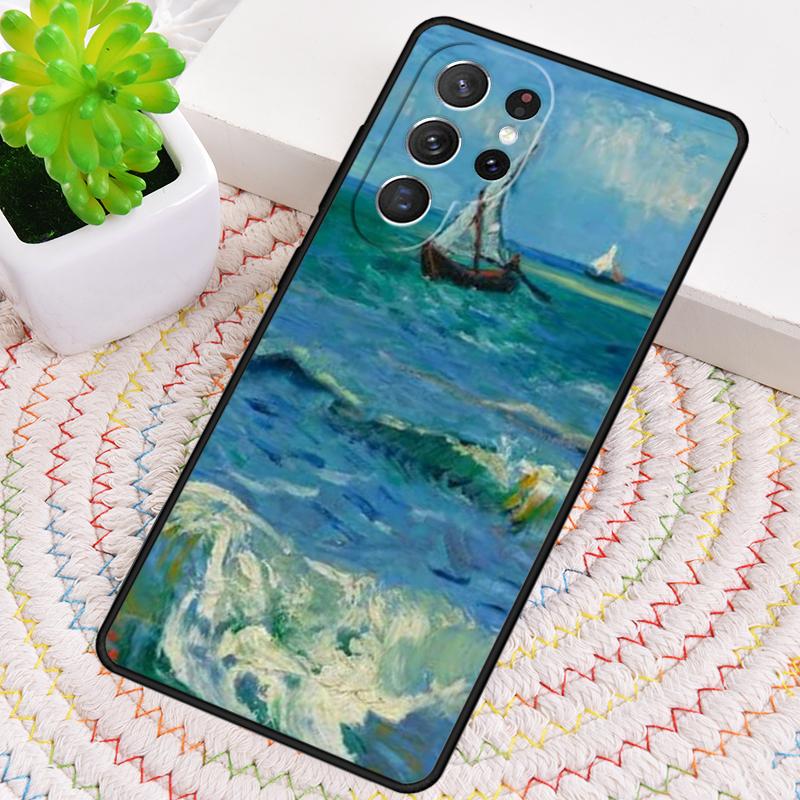 Blossom-Gogh Phone Case for Samsung Galaxy note 10 pro S26 Ultra S23 S24 FE S25 S21 S22 PLUS shockproof Cove