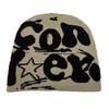 Y2K Hip-hop Unisex Beanie Hat Men Autumn and Winter Harajuku Style Photo Props Versatile Pile Bonnet