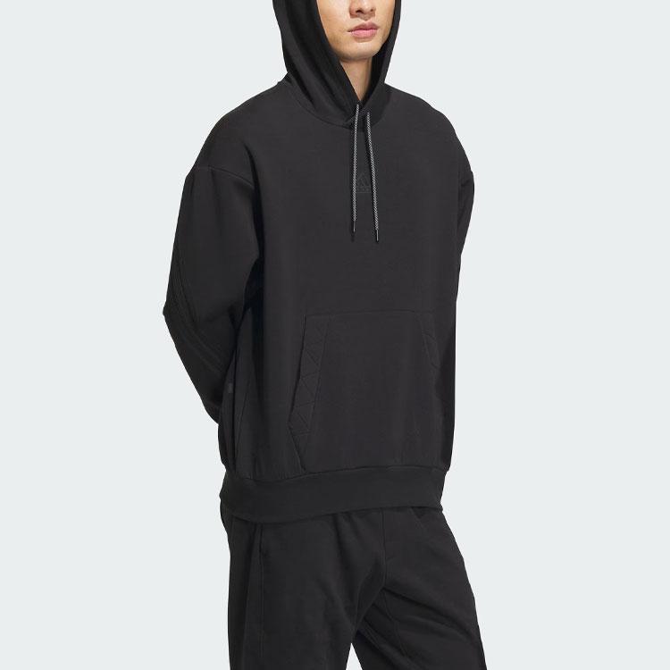 Adidas Future Style Hoodie With Reflective Stripes Unisex Hoodies Black IM9037