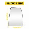 Mirror Upper Passenger Glass Side Right RH Fit Ford Transit Van 150 250 350 New