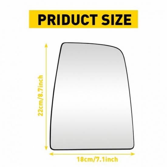 Mirror Upper Passenger Glass Side Right RH Fit Ford Transit Van 150 250 350 New