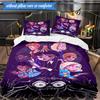 Stained Glass Gothic Romance 3pcs K-pop Music Group Bedding set,Ideal for Bedroom, Dormitory,Including Duvet Cover And 2pcs Pillowcases,Fan Gifts