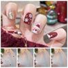 Xmas Nail Charms Christmas Snowflake Nail Stickers Manicure Ornaments Nail Accessories Christmas Snowflake Nail Decals