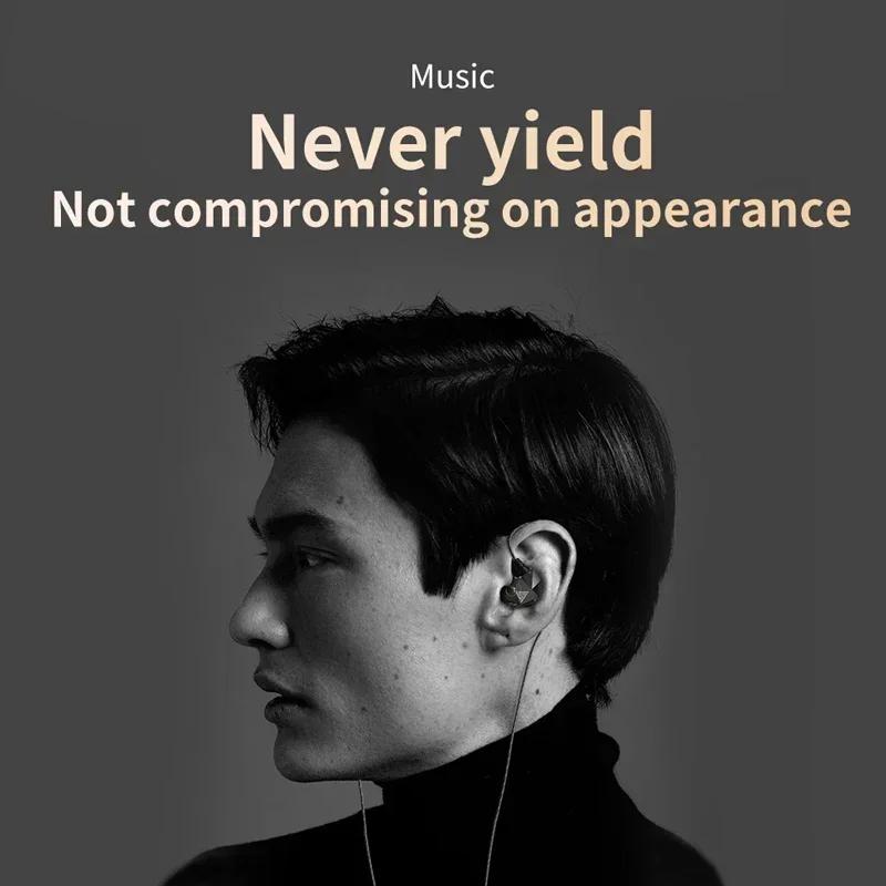 Original QKZ AK2 Wired Earphones Dynamic HIFI Bass In-ear Earbuds Music Headphone Sport Noise Cancelling Headset with Mic