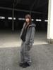70% Wool Full-Zip Mohair Hooded Sweater Jacket for Autumn/Winter