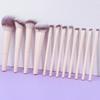 6/12 Makeup Brush Set Makeup Brush, Eye Brush Foundation Brush Artificial Bionic Fiber Hair Beauty Tool