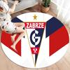 Tappeto Rotondo Gornik Zabrze, Tappeto per Soggiorno Camera da Letto Divano Stanza dei Giochi Decorazione, Tappetino Antiscivolo