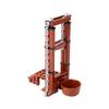 MOC Medieval Guillotine Building Blocks Kit Gallows Tree Hanging Cage Gallows Trial Weapons Bricks Toys Boys Gift