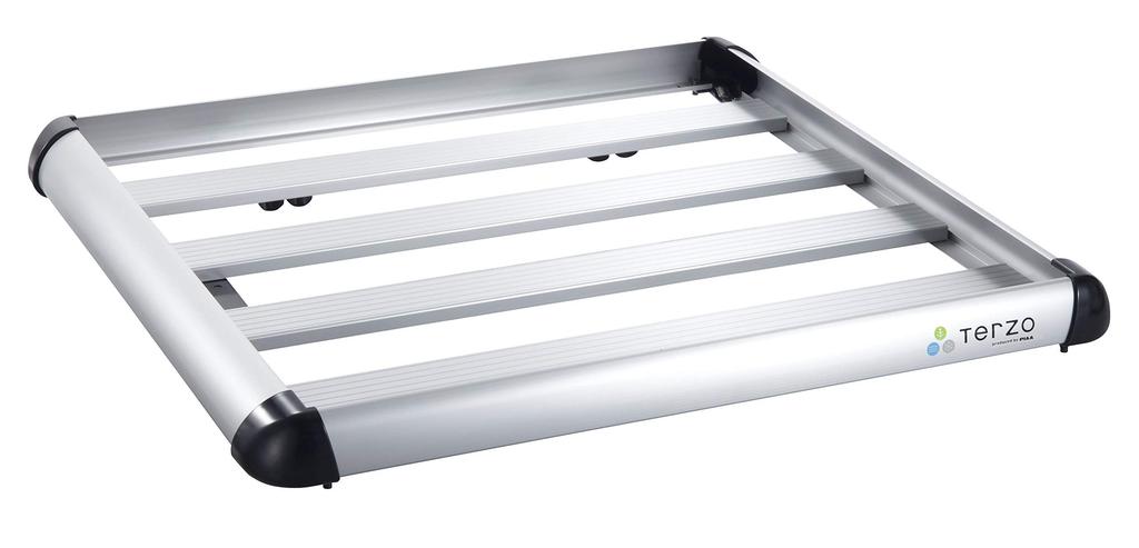 Terzo Roof 1 110cm x EA303 (by PIAA) Rack, Piece, Length Width 105cm, Regular, Silver,