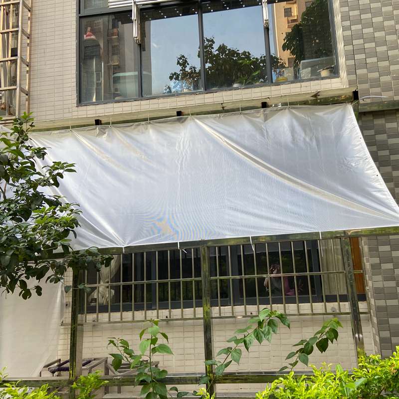PVC Tarpaulin Succulent Plants Rain Cover Balcony Windproof Rainproof Cloth Terrace Gazebo Waterproof Canopy Garden Clear Tarp
